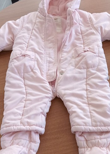 PAZARLIK YOK Bebek Pembe  Tulum - Görsel 6