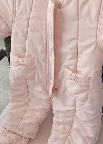 PAZARLIK YOK Bebek Pembe  Tulum - Görsel 5