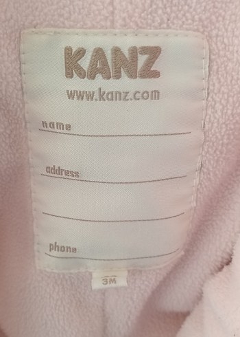 PAZARLIK YOK Bebek Pembe  Tulum - Görsel 3