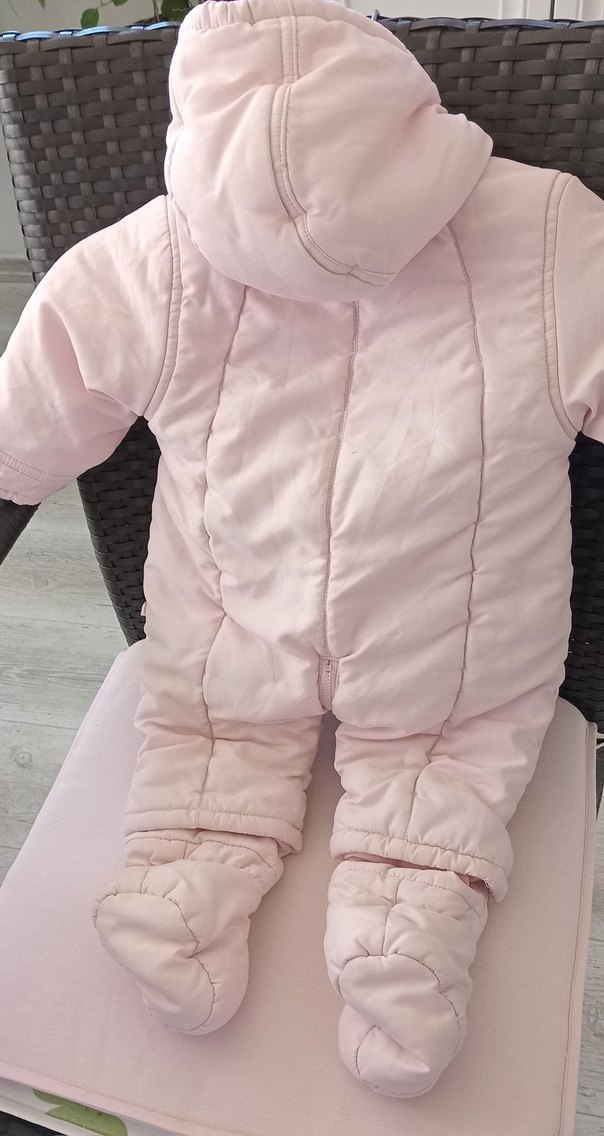 PAZARLIK YOK Bebek Pembe  Tulum - Görsel 2