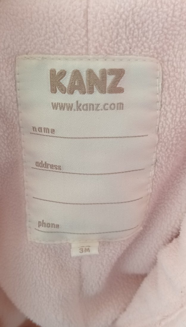 PAZARLIK YOK Bebek Pembe  Tulum - Görsel 3