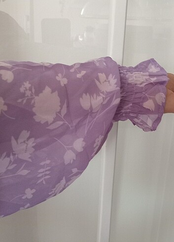 SON FİATTIR ŞİFON ELBİSE - Görsel 5