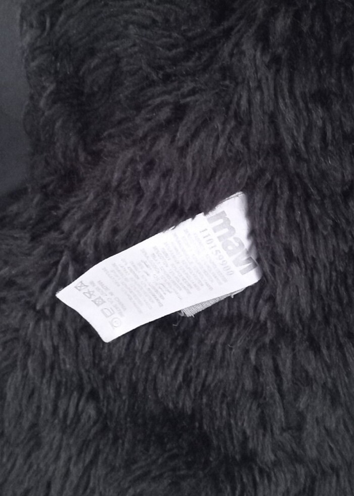 PAZARLIK YOK MAVİ MARKA KAPŞONLU KABAN - Görsel 4