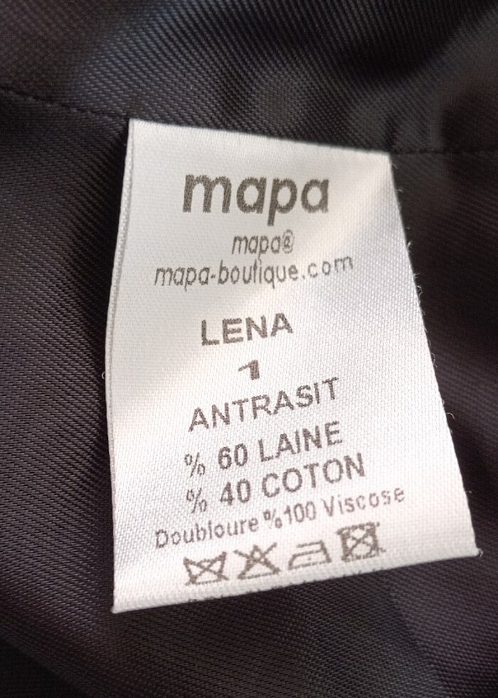 PAZARLIK YOK MAPA MARKA CEKET - Görsel 3