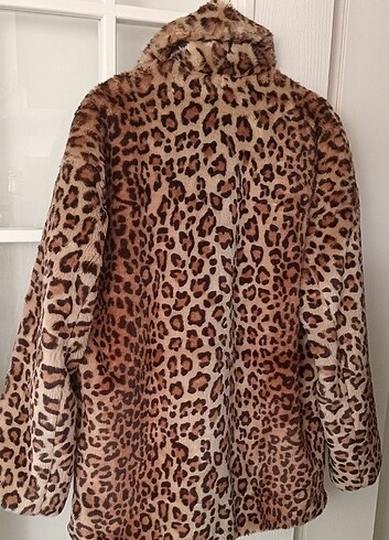 xl Beden çeşitli Renk LEOPAR DESENLİ KABAN