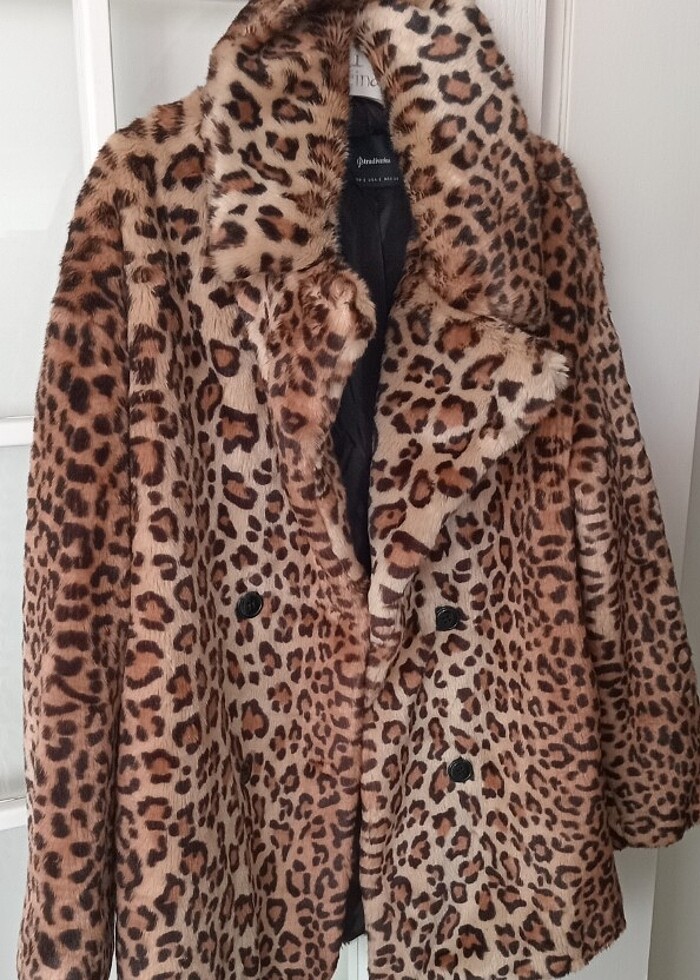 LEOPAR DESENLİ KABAN  - Görsel 3