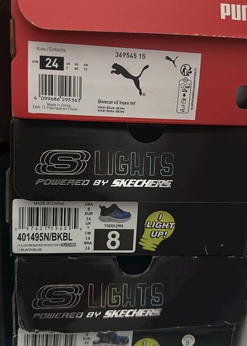 Adidas nike skechers Puma  ayakkabı bot ve sandaletler - Görsel 4