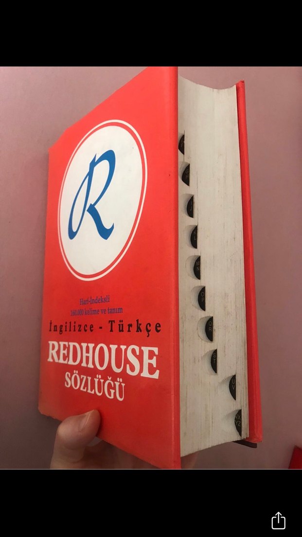 Redhouse İngilizce-Türkçe Sözlük - Görsel 3