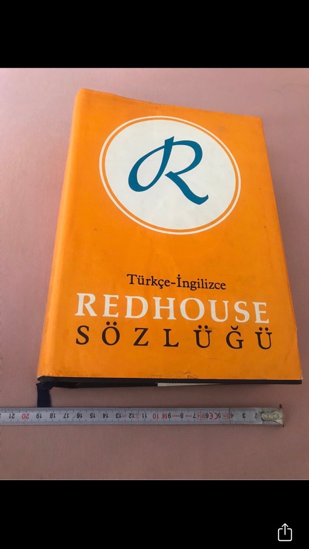 Redhouse Türkçe-İngilizce Sözlüğü - Görsel 5