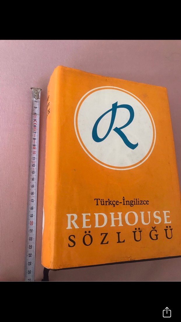 Redhouse Türkçe-İngilizce Sözlüğü - Görsel 4