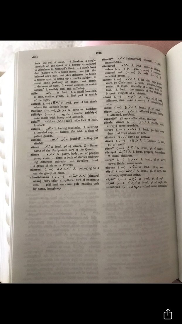 Redhouse Türkçe-İngilizce Sözlüğü - Görsel 3