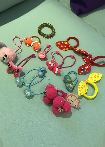 Elastik Çocuk Saç Tokaları - Görsel 3