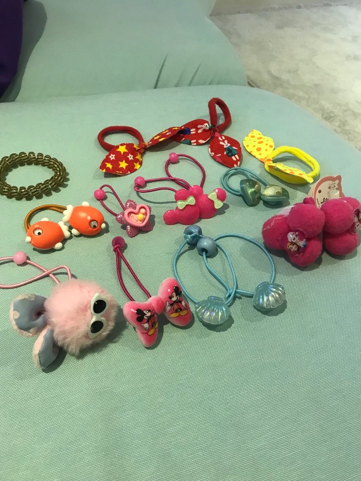 Elastik Çocuk Saç Tokaları - Görsel 2