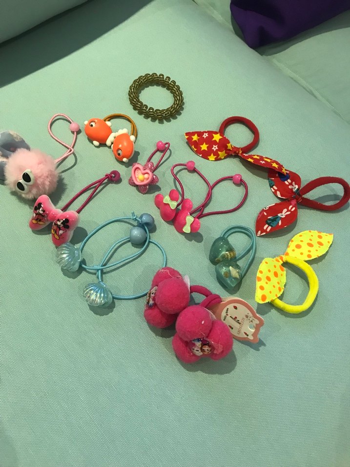 Elastik Çocuk Saç Tokaları - Görsel 3