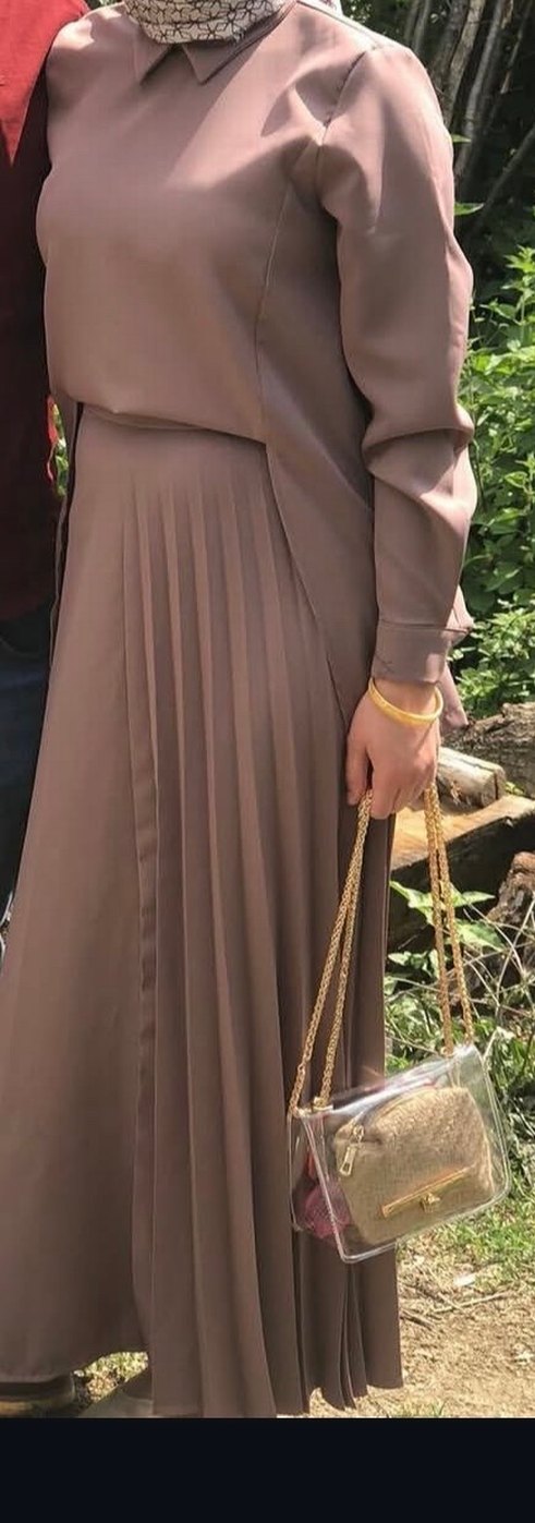 Bej etekli takım - Görsel 2