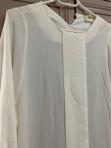 Beyaz tunik - Görsel 4