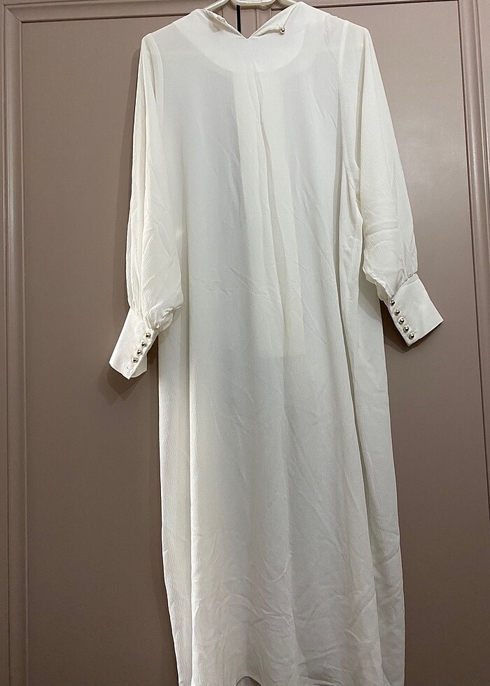 Beyaz tunik - Görsel 3