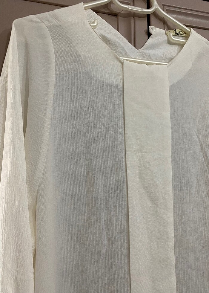 Beyaz tunik - Görsel 4