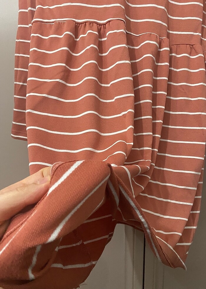 Çizgili tunik - Görsel 4