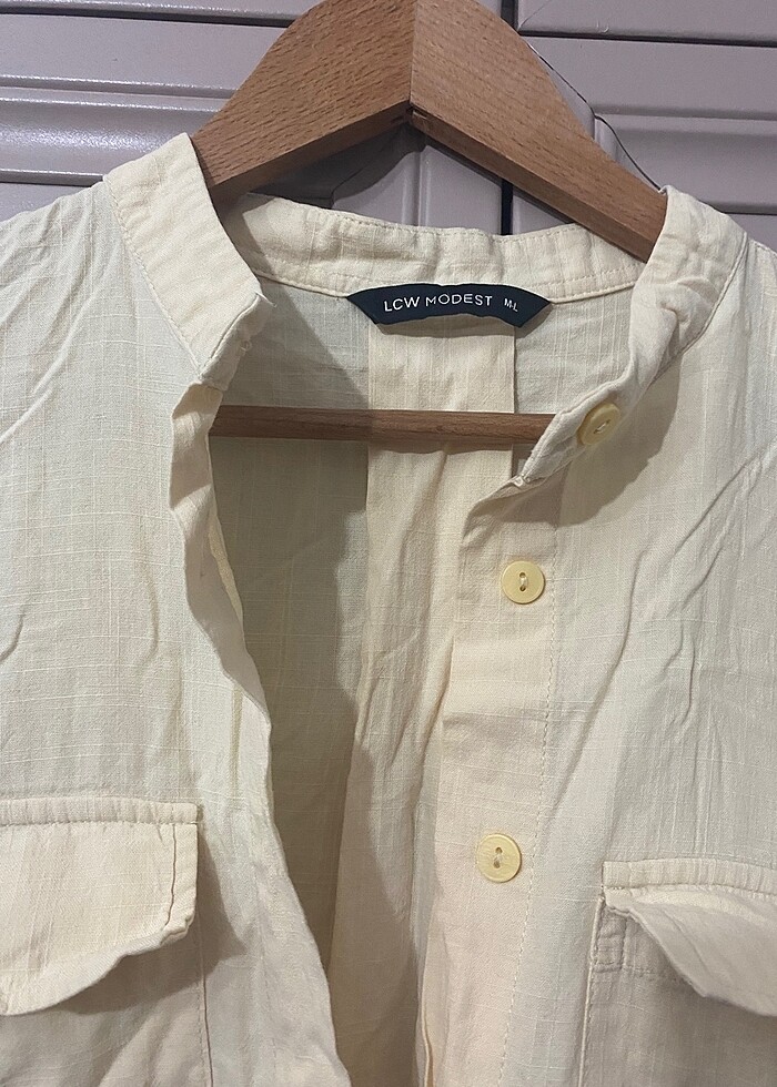 Sarı gömlek lcwaikiki - Görsel 2