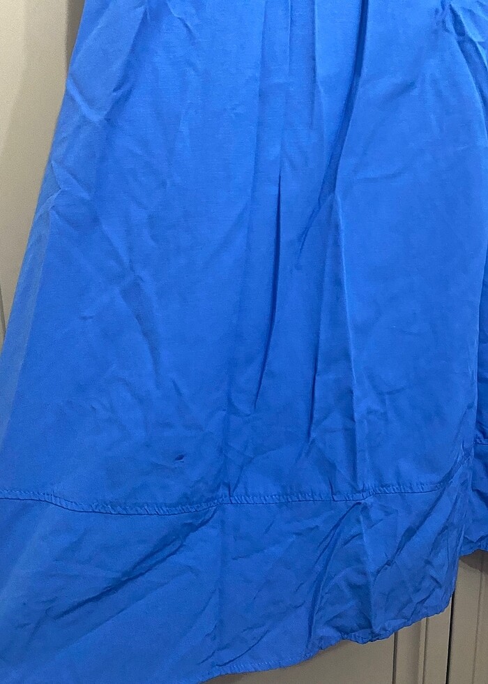 Saks mavi gömlek - Görsel 4