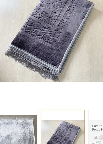 Gri İşlemeli Geleneksel Halı - Görsel 2