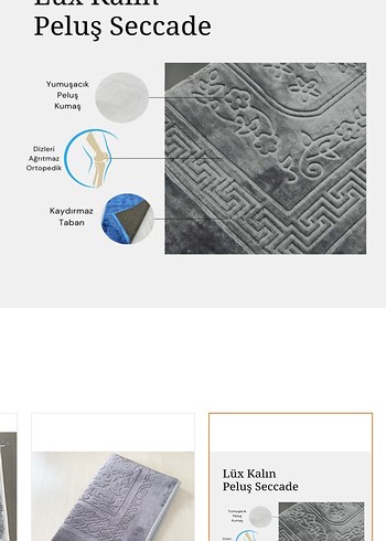 Gri İşlemeli Geleneksel Halı - Görsel 3