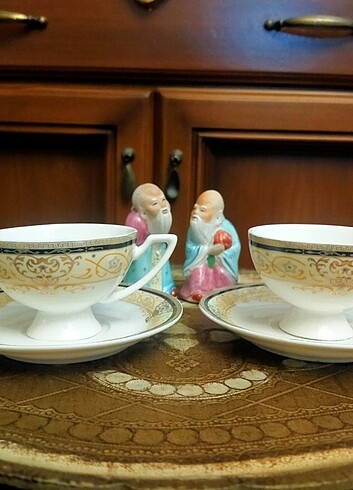 ARESTEGLOBAL FİNE PORCELAİN İKİLİ FİNCAN