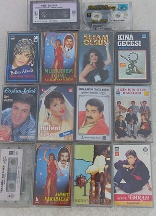 Çesitli kaset