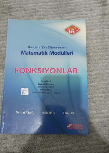 Matematik Modülleri Fonksiyonlar Sınav Hazırlık Kitabı