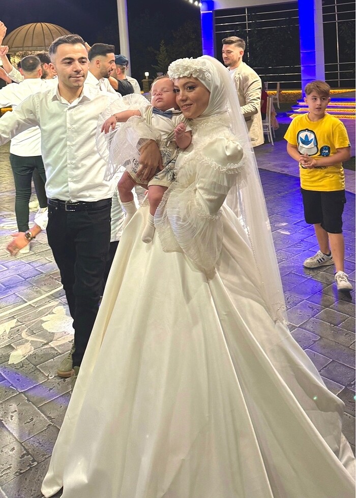 Tesettür gelinlik - Görsel 2