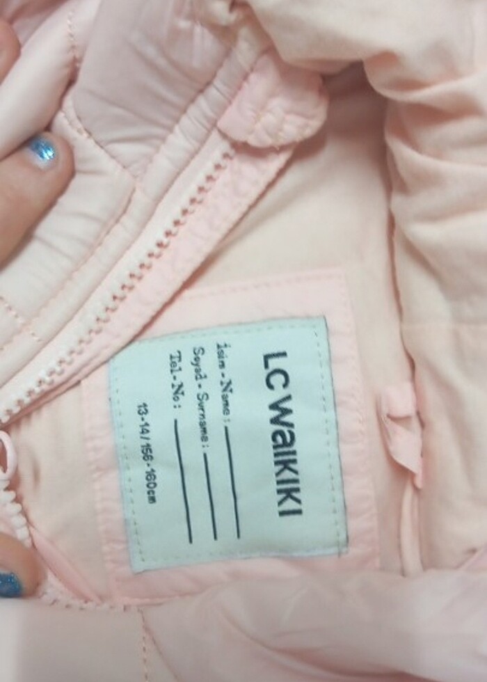 Kız çocuğu mont - Görsel 2