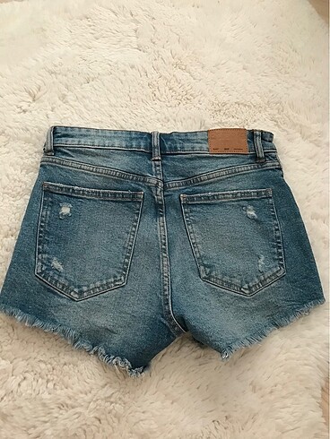 s Beden Bershka mini jean kot şort