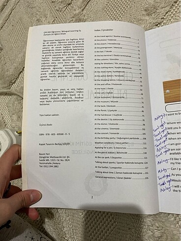 Beden Renk ÇİFT DİLLİ ÖĞRENME üniversite kitabı