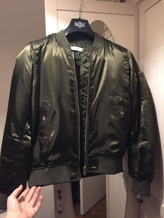 Mango Mango yeşil bomber ceket