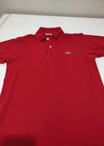 Kırmızı Erkek Polo Yaka Tişört - Görsel 7