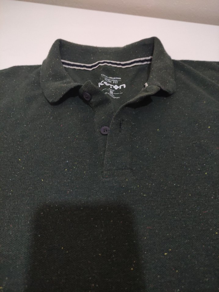 yeşil  Regular Fit Kısa Kollu Polo Tişört - Görsel 4