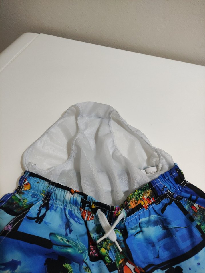 Renkli Baskılı Erkek çocuk deniz i Şort - Görsel 3