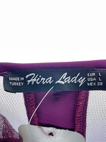 l Beden mor Renk PreLoved Kısa Elbise %70 İndirimli.