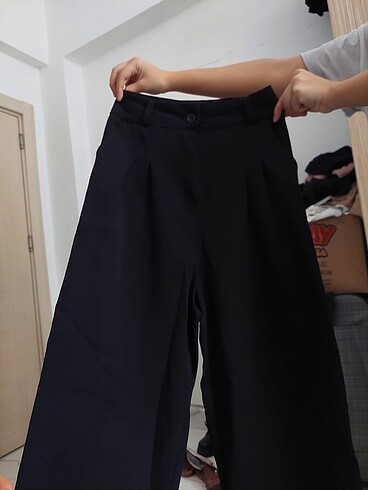 Diğer Kumaş yüksek bel pantolon