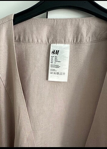 l Beden camel Renk Keten kimono