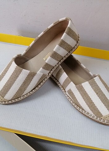 37 Beden ten rengi Renk Kadın espadril