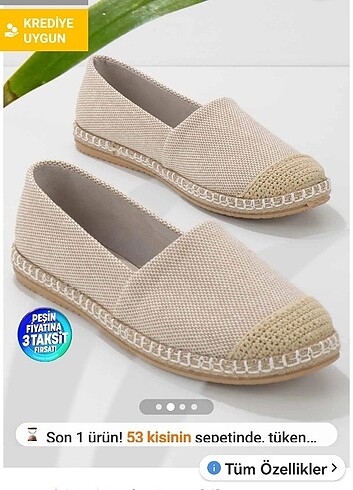 Kadın espadril