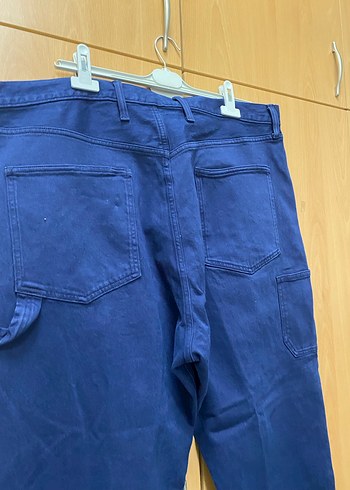 Kemer Detaylı Lacivert Erkek Kot Pantolon - Görsel 8