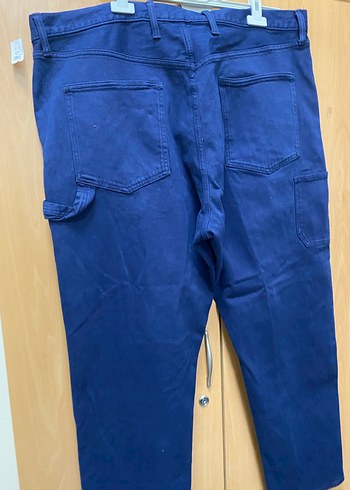 Kemer Detaylı Lacivert Erkek Kot Pantolon - Görsel 7