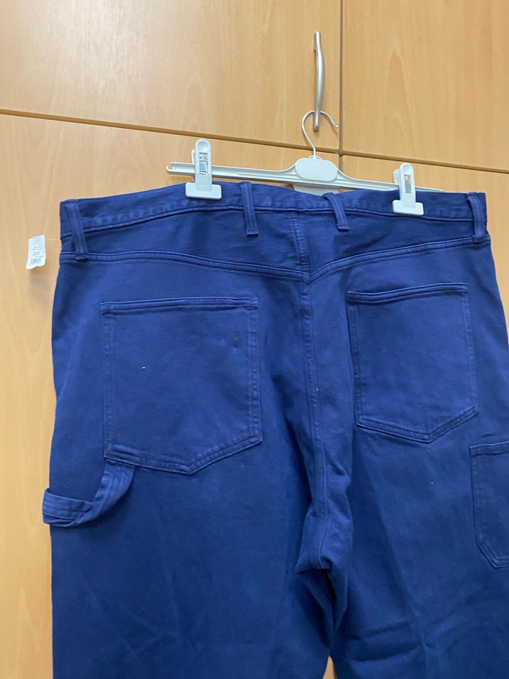 Kemer Detaylı Lacivert Erkek Kot Pantolon - Görsel 5