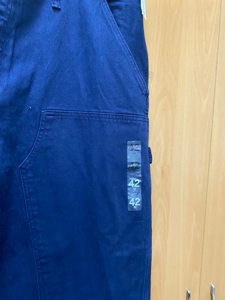 Kemer Detaylı Lacivert Erkek Kot Pantolon - Görsel 2