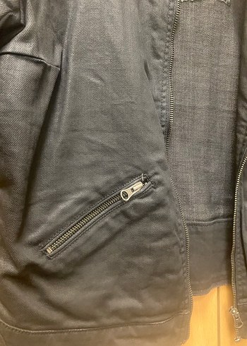 Kadın Siyah Deri Biker Ceket - Görsel 4