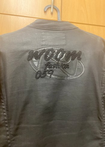 Kadın Siyah Deri Biker Ceket - Görsel 8