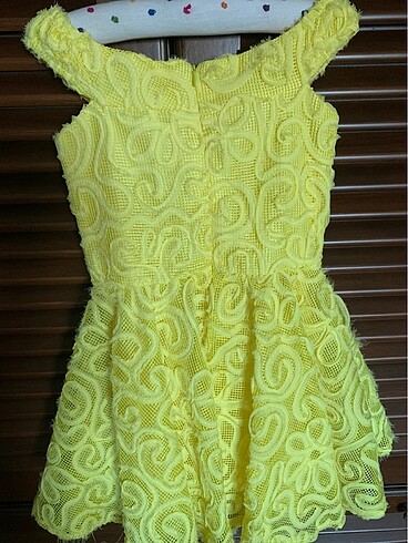 BG Store BG Tyess sarı elbise 8 yaş